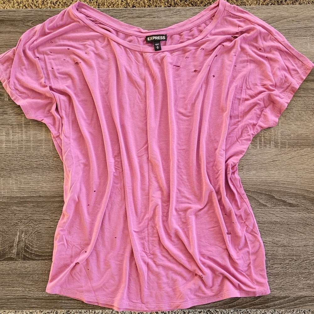 Express Distressed Shirt - Picture 4 of 4